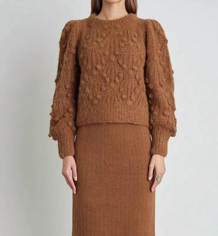 Marisa Sweater In Sienna