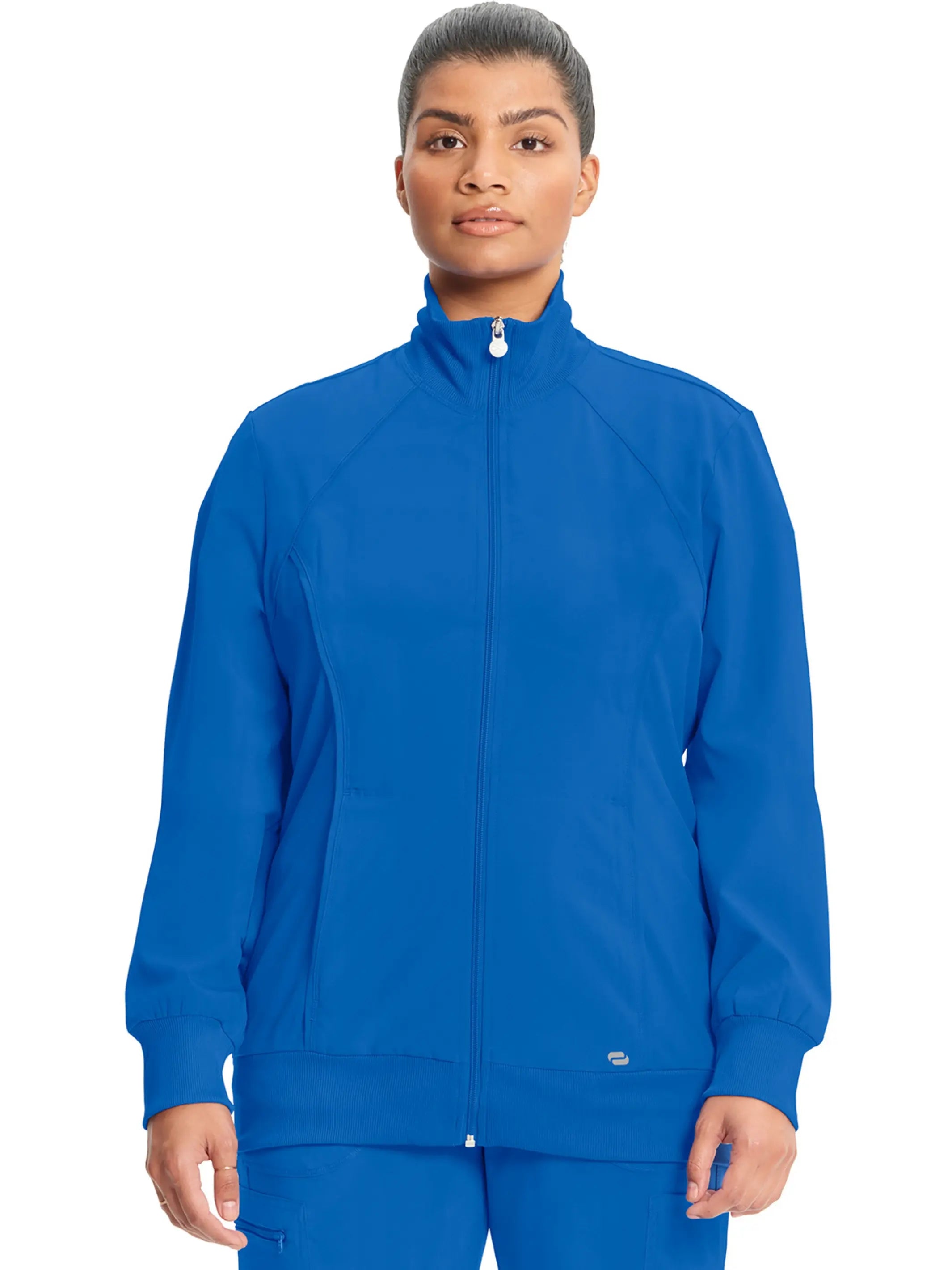 Infinity Women's Antimicrobial Warm Up Jacket | Royal