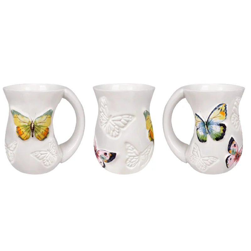 Butterfly Cozy Handwarmer 16 Oz. Mug