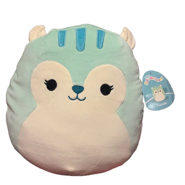 Squishmallow Fuyuki the Green Squirrel 5" Stuffed Plush by Kelly Toy