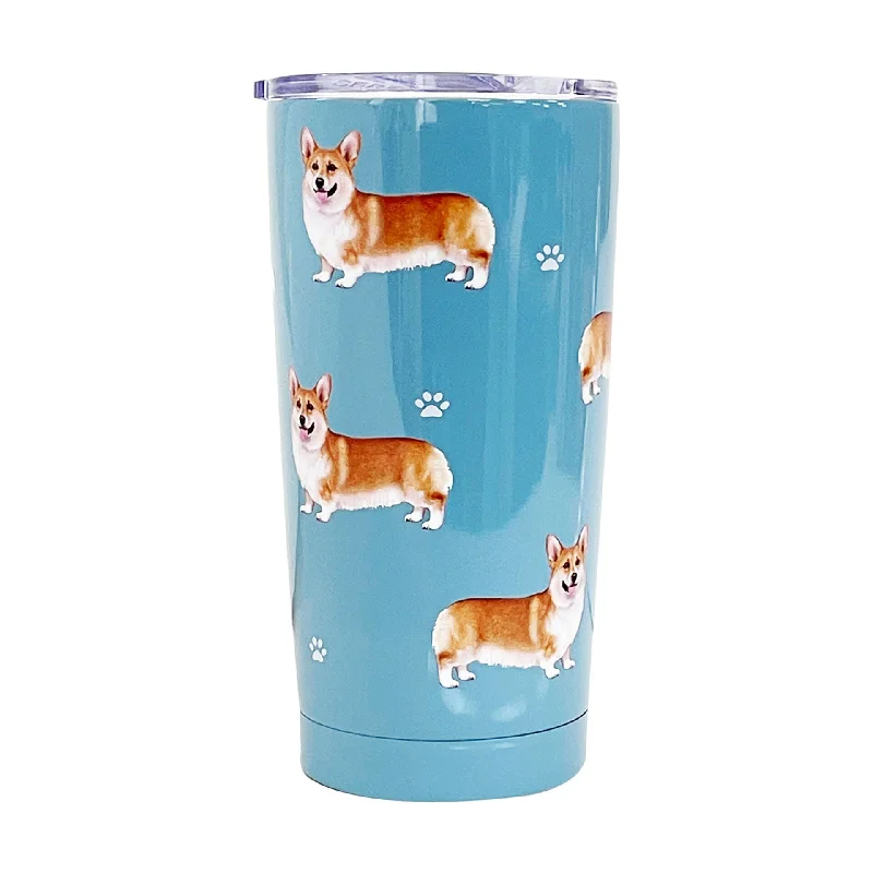 Welsh Corgi Stainless Steel 16 Oz. Tumbler