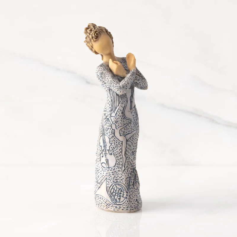 Willow Tree Music Speaks (lighter skin) Figurine