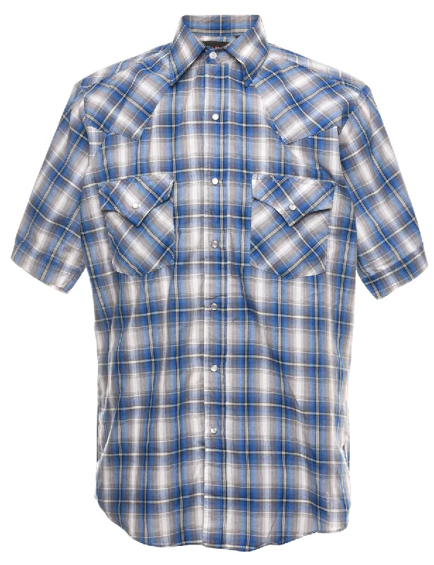 Checked Western Shirt - S