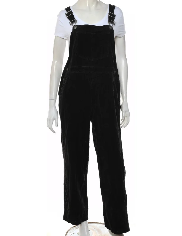 Classic Black Dungarees - W36 L28