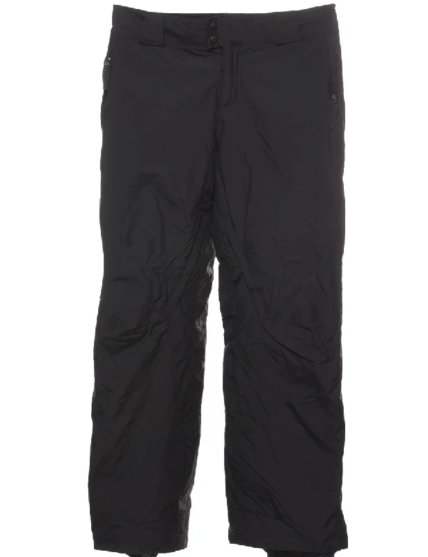 Columbia Black Ski Trousers - W33 L30