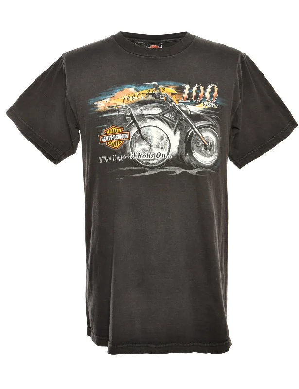 Harley Davidson Printed T-shirt - M