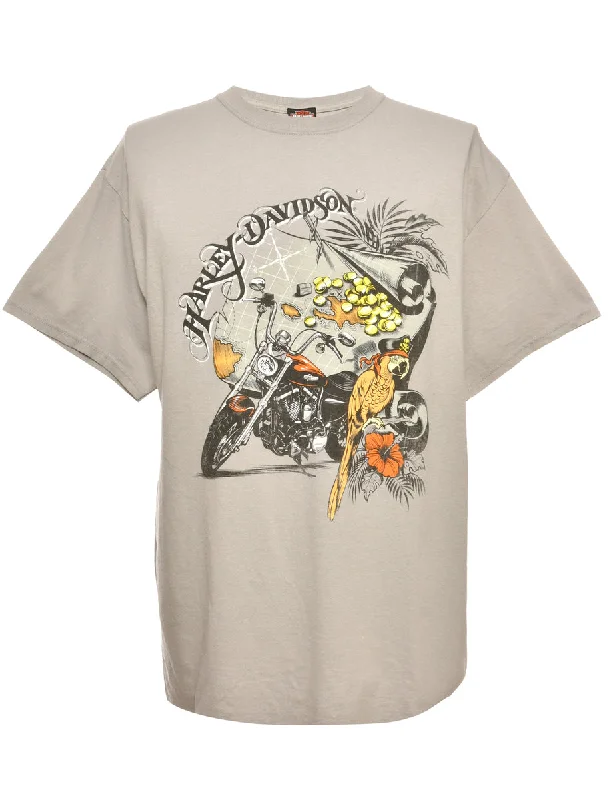 Harley Davidson Printed T-shirt - M