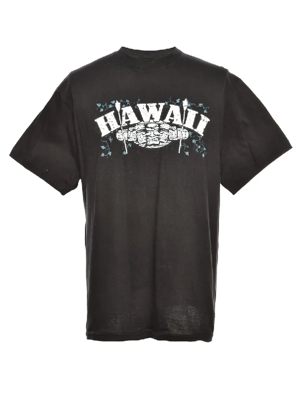 Hawaii Printed T-shirt - L