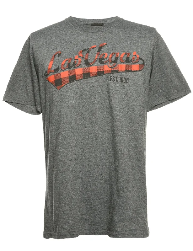 Las Vegas Printed T-shirt - M