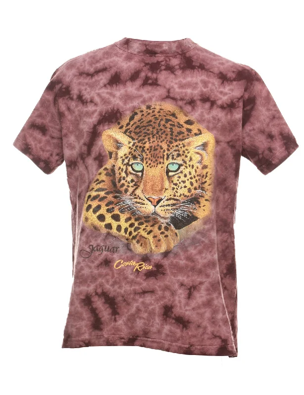 Leopard Design The Mountain T-Shirt - S