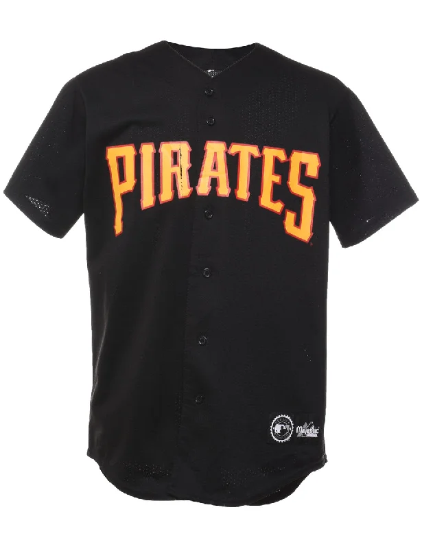 MLB Pirates Black & Yellow Jersey - M