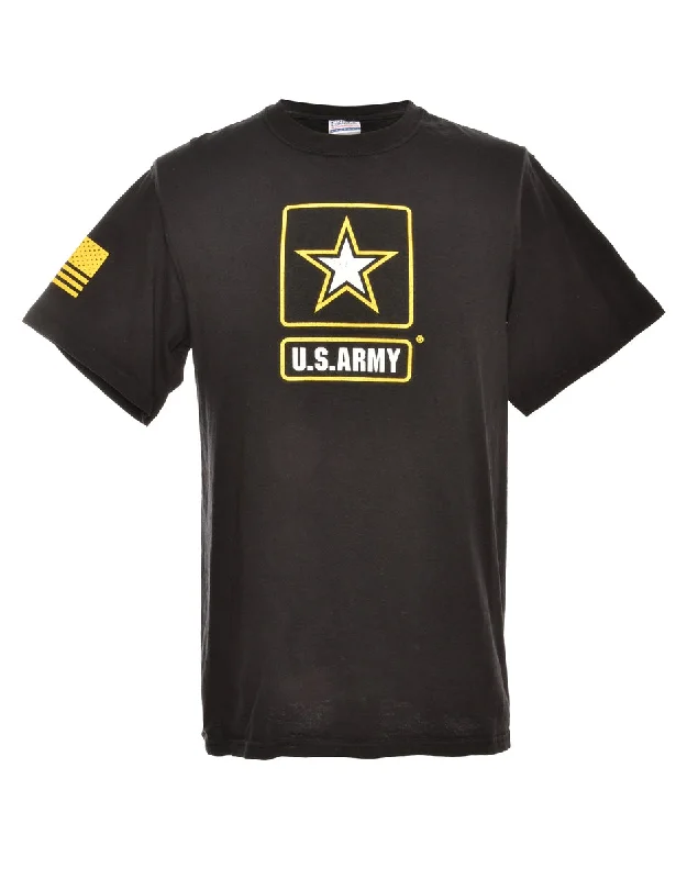 US Army Printed T-shirt - L