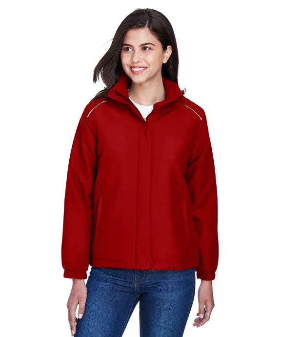 78189 - Core 365 Ladies Brisk Insulated Jacket | Classic Red