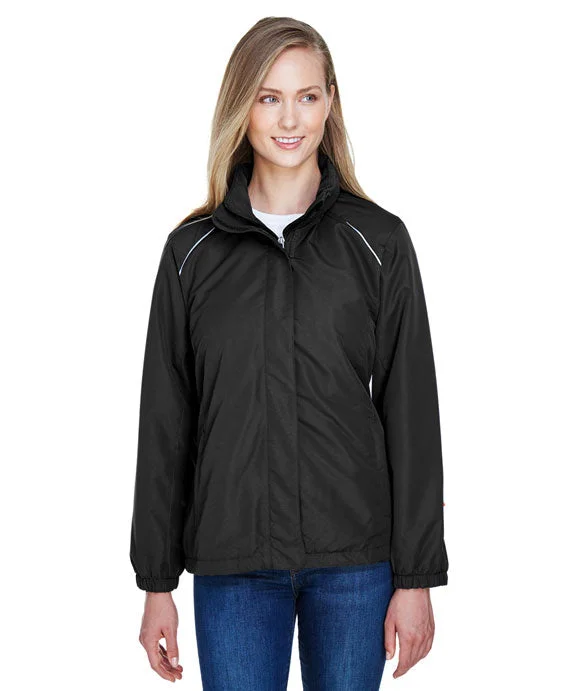 78224 - Core 365 Ladies Profile Fleece-Lined All-Season Jacket | Black