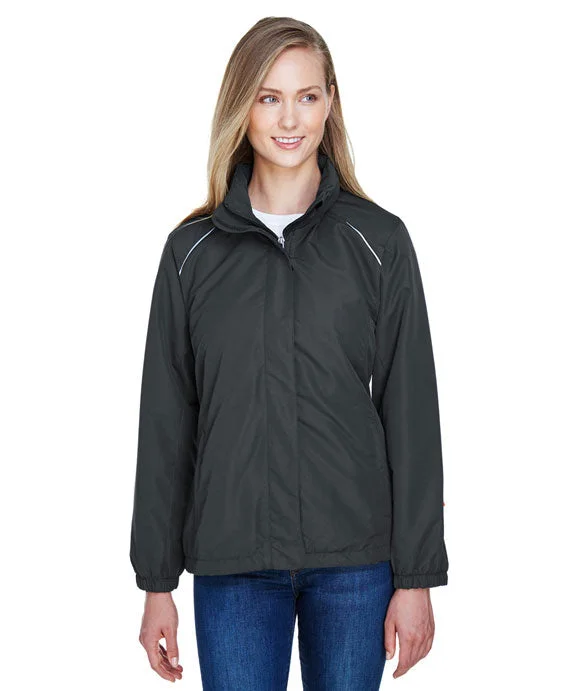 78224 - Core 365 Ladies Profile Fleece-Lined All-Season Jacket | Carbon