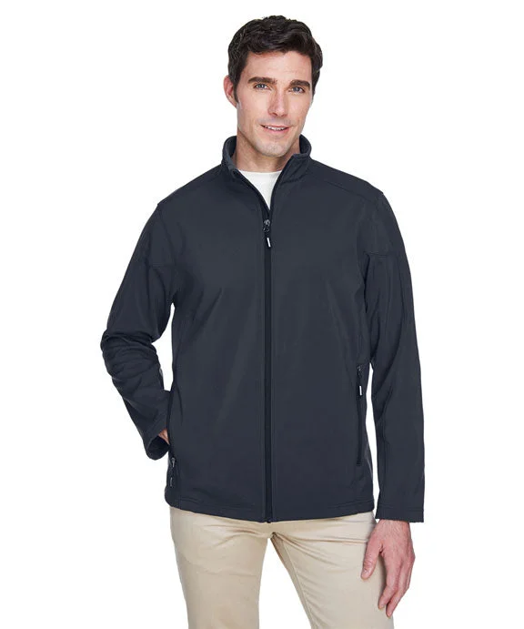 88184 - Core 365 Mens Cruise Two-Layer Fleece Bonded Soft Shell Jacket | Carbon