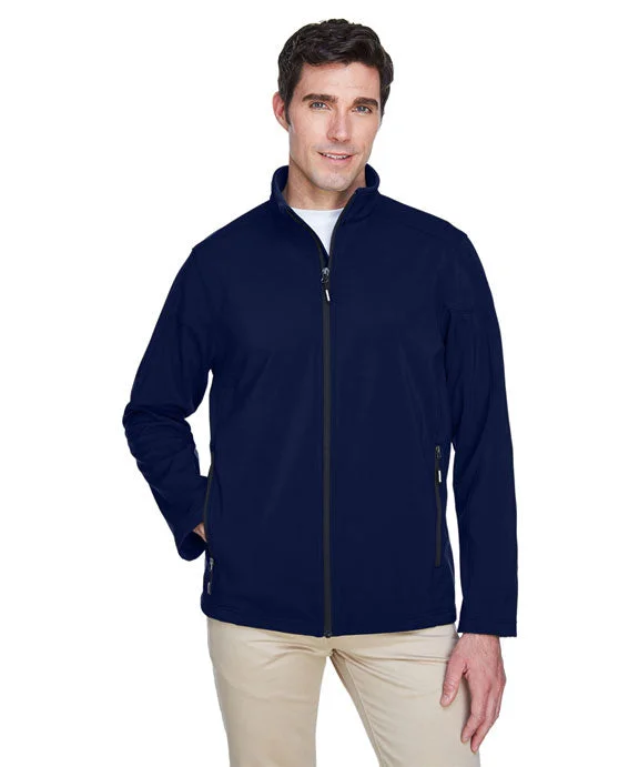 88184 - Core 365 Mens Cruise Two-Layer Fleece Bonded Soft Shell Jacket | Classic Navy