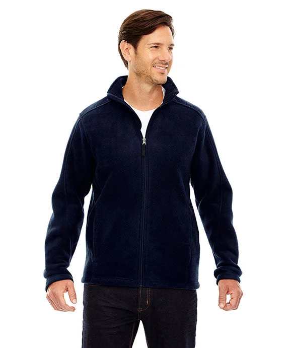 88190T - Core 365 Mens Tall Journey Fleece Jacket | Classic Navy