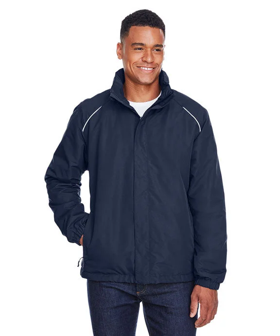 88224 - Core 365 Mens Profile Fleece-Lined All-Season Jacket | Classic Navy