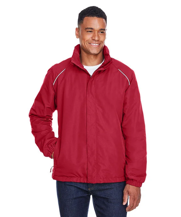 88224 - Core 365 Mens Profile Fleece-Lined All-Season Jacket | Classic Red