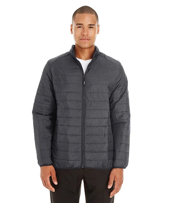 CE700T - Core 365 Mens Tall Prevail Packable Puffer Jacket | Carbon