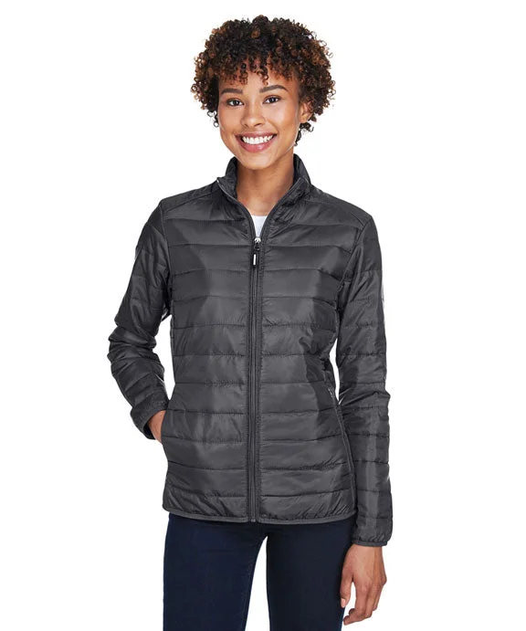 CE700W - Core 365 Ladies Prevail Packable Puffer Jacket | Carbon