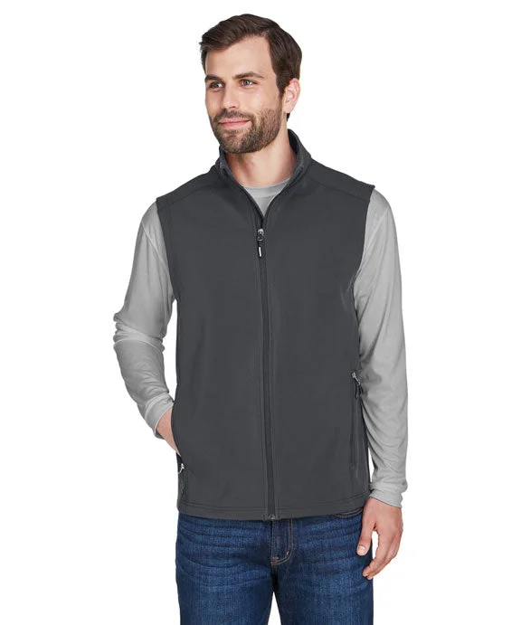 CE701 - Core 365 Mens Cruise Two-Layer Fleece Bonded Soft Shell Vest | Carbon