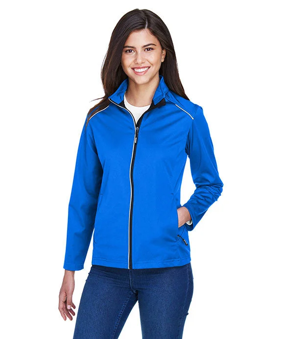 CE708W - Core 365 Ladies Techno Lite Three-Layer Knit Tech-Shell | True Royal