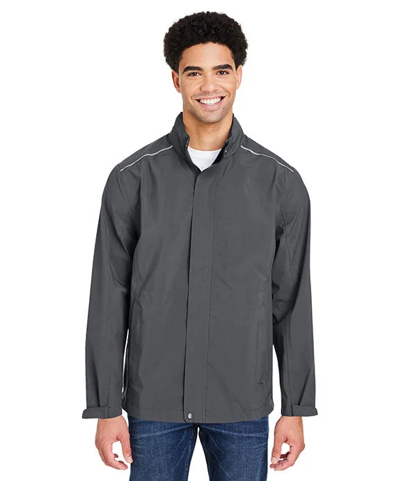 CE712 - Core 365 Mens Barrier Rain Jacket | Carbon