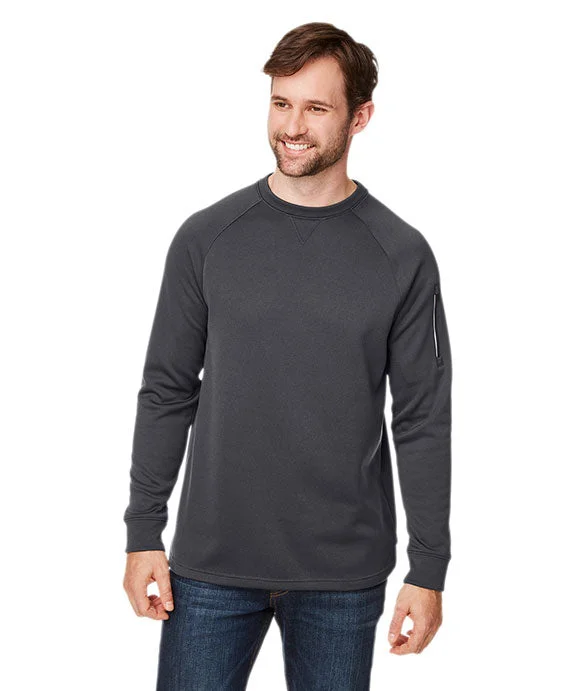 CE800 - Core 365 Unisex Fusion ChromaSoft™ Fleece Crew Pullover | Carbon