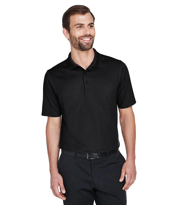 DG20 - Devon & Jones CrownLux Performance® Mens Plaited Polo Shirt | Black