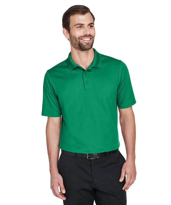 DG20 - Devon & Jones CrownLux Performance® Mens Plaited Polo Shirt | Kelly Green