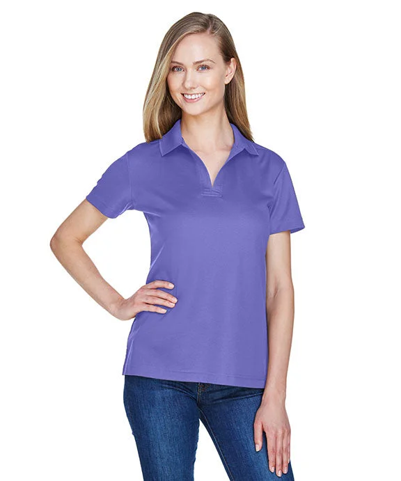 DG20W - Devon & Jones CrownLux Performance® Ladies Plaited Polo Shirt | Grape