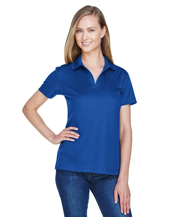 DG20W - Devon & Jones CrownLux Performance® Ladies Plaited Polo Shirt | True Royal