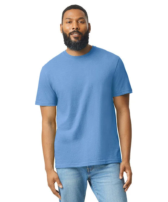 G670 - Gildan Mens Softstyle CVC T-Shirt | Carolina Blue Mist