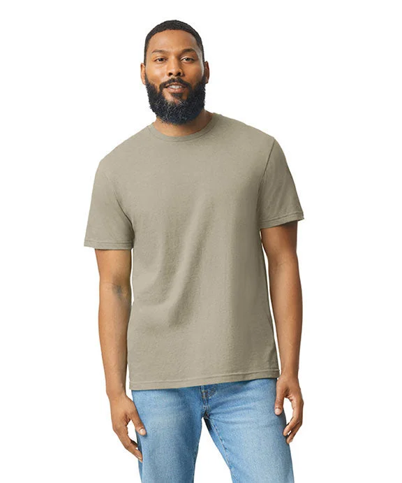 G670 - Gildan Mens Softstyle CVC T-Shirt | Dune Mist