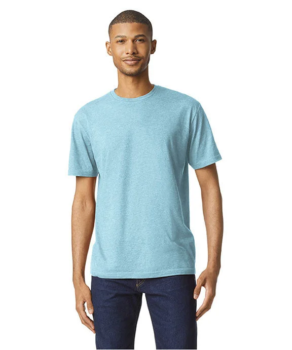 G670 - Gildan Mens Softstyle CVC T-Shirt | Light Blue Mist