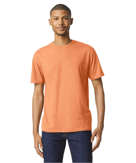 G670 - Gildan Mens Softstyle CVC T-Shirt | Tangerine Mist