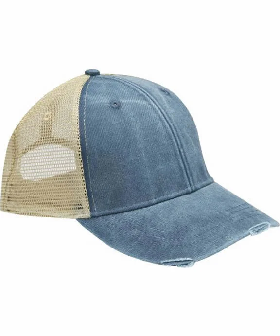 OL102 - Adams Ollie Cap | Navy/Tan