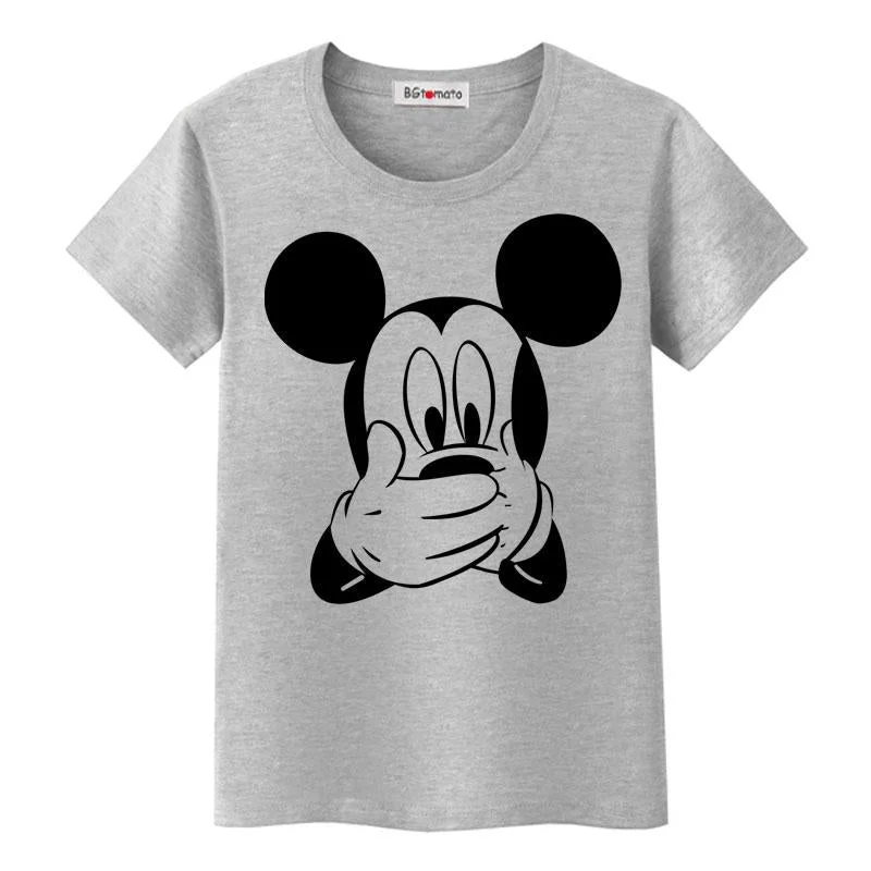 3D cartoon funny T-shirt women