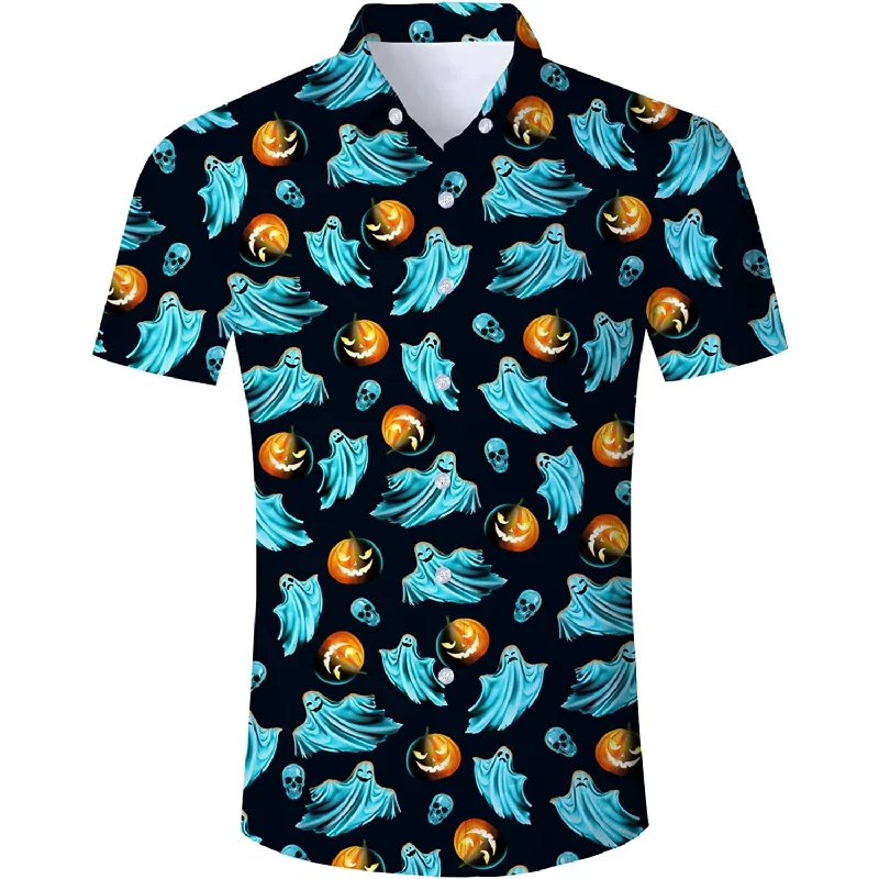 Halloween Ghost Funny Hawaiian Shirt