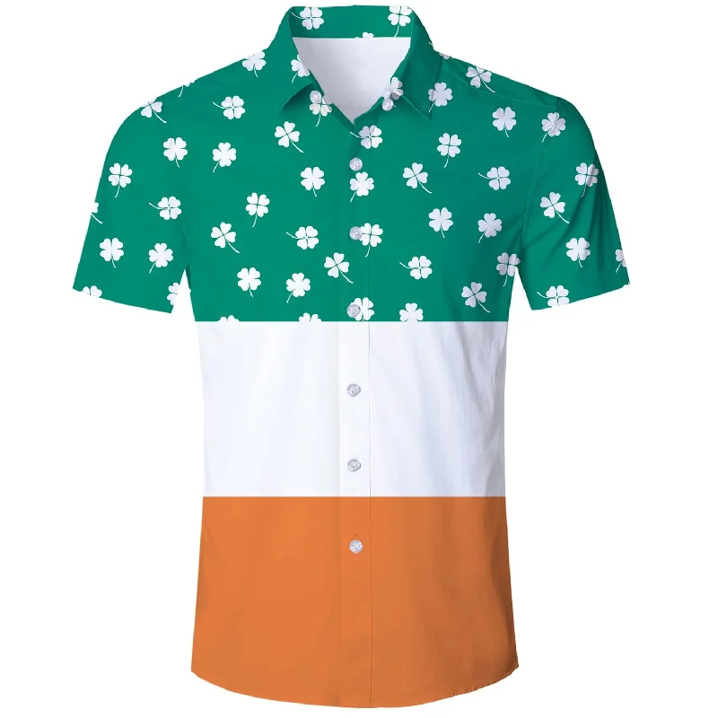 Ireland St Patrick's Funny Hawaiian Shirt