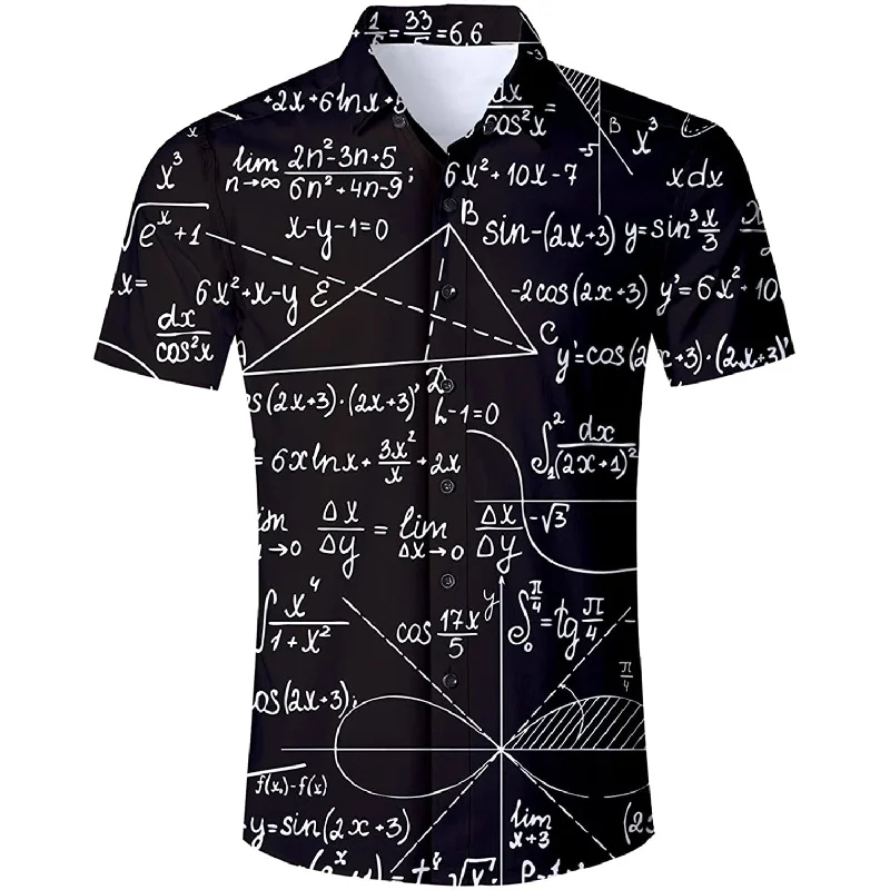 Math Funny Hawaiian Shirt