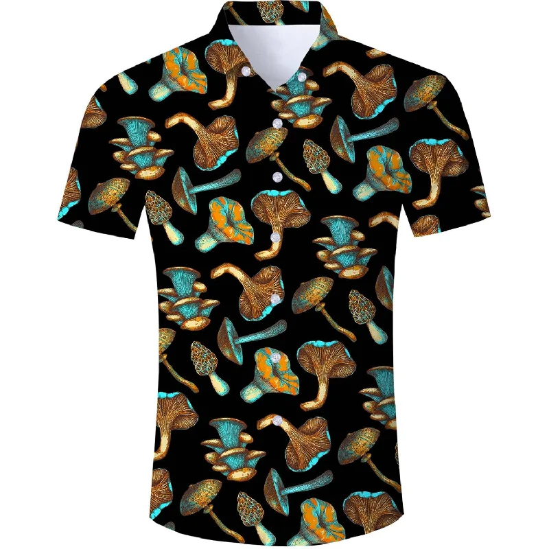 Mushroom Funny Hawaiian Shirt