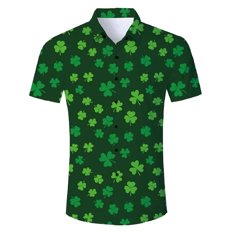 St. Patrick's Day Funny Hawaiian Shirt