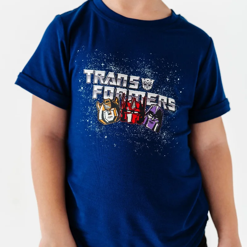 Navy Cosmic T-Shirt Transformers™