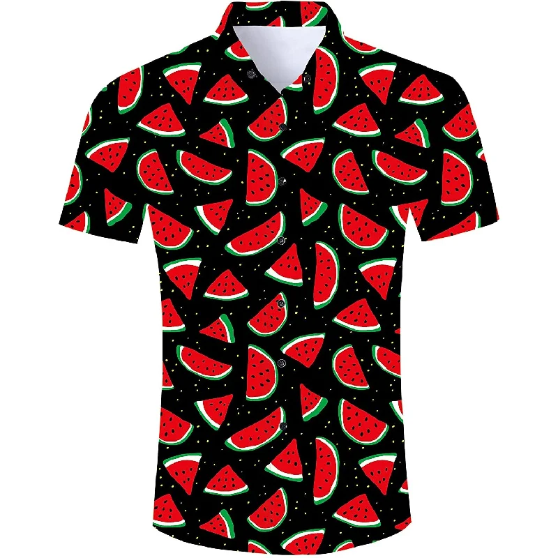 Watermelon Funny Hawaiian Shirt