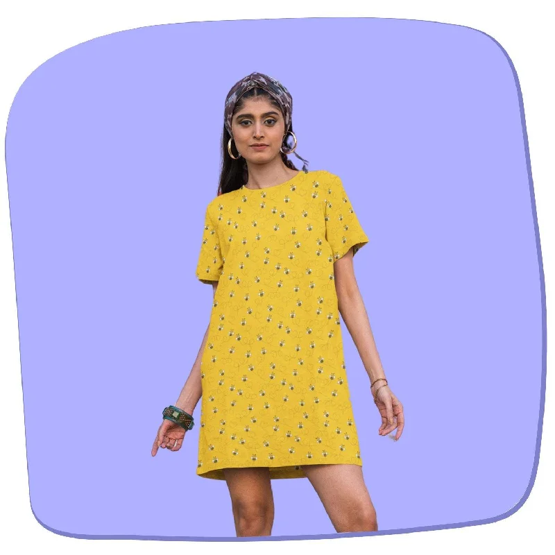 Honeybee - Women's T-Shirt Dress