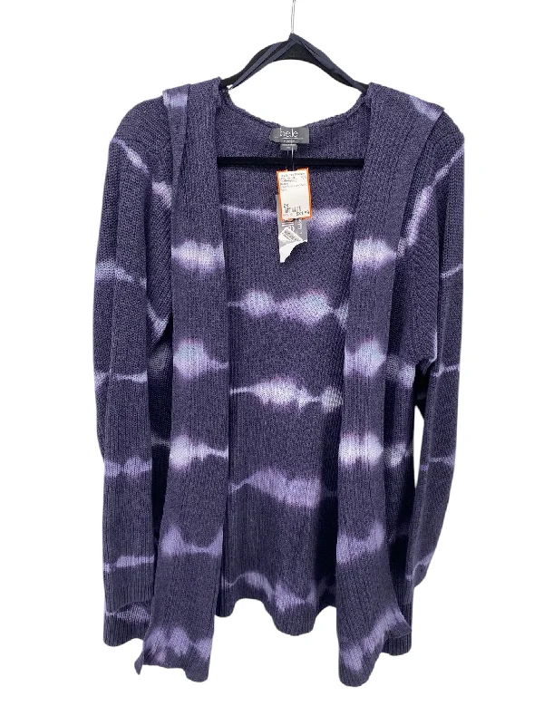 Belldini Women Size 2X Navy Print New With Tags CD Cardigan