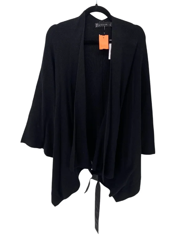 INC Misses Size Medium Black New With Tags Cardigan